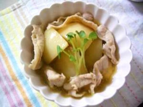 簡単副菜！かぶのあんかけ煮